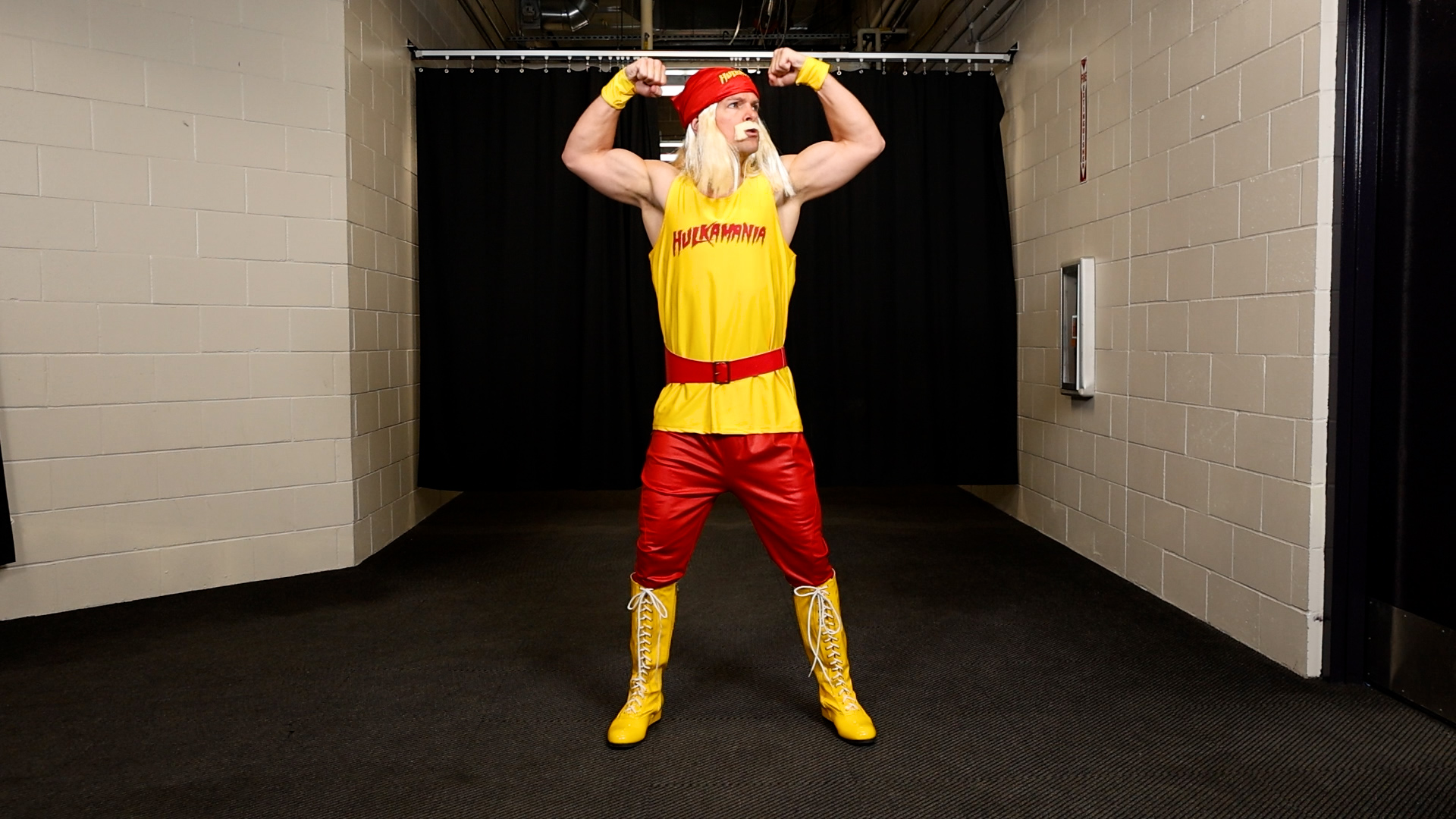 FUN6098AD Men's Hulk Hogan Costume